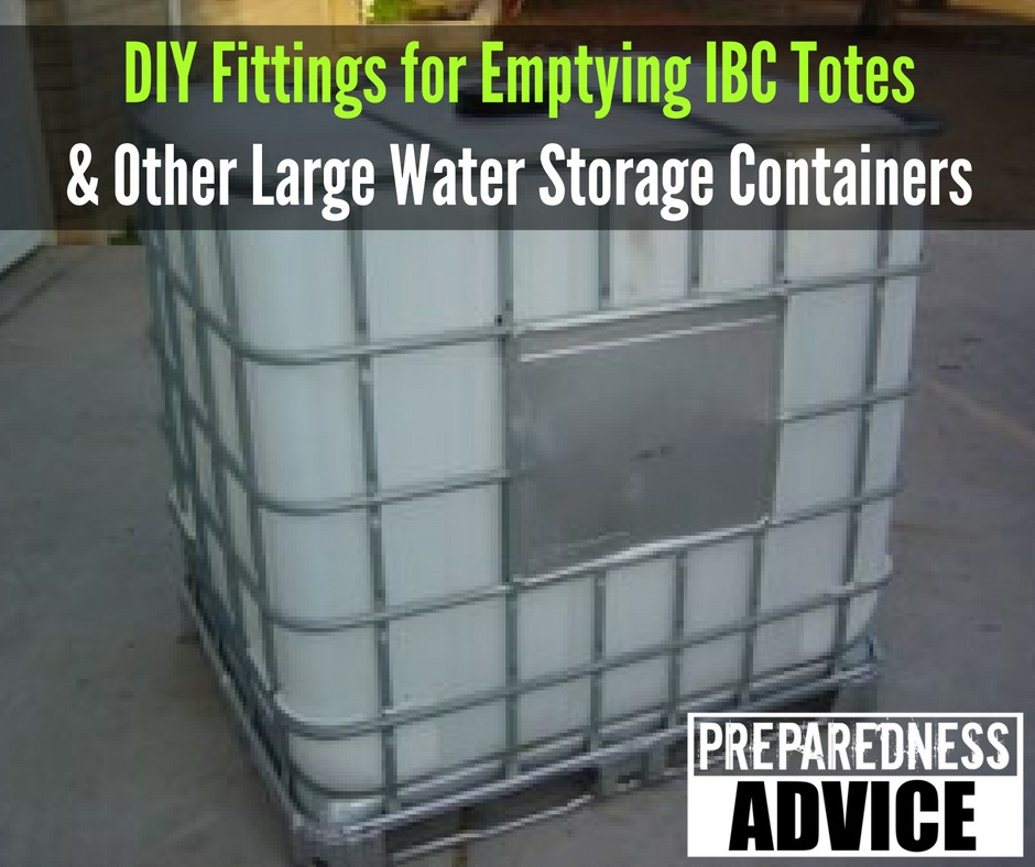 Best ideas about DIY Water Storage
. Save or Pin Fittings for Emptying IBC Totes and Other Water Now.