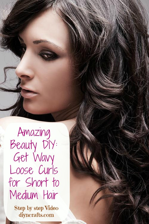Best ideas about DIY Wavy Hair
. Save or Pin Amazing Beauty DIY Get Wavy Loose Curls for Short to Now.