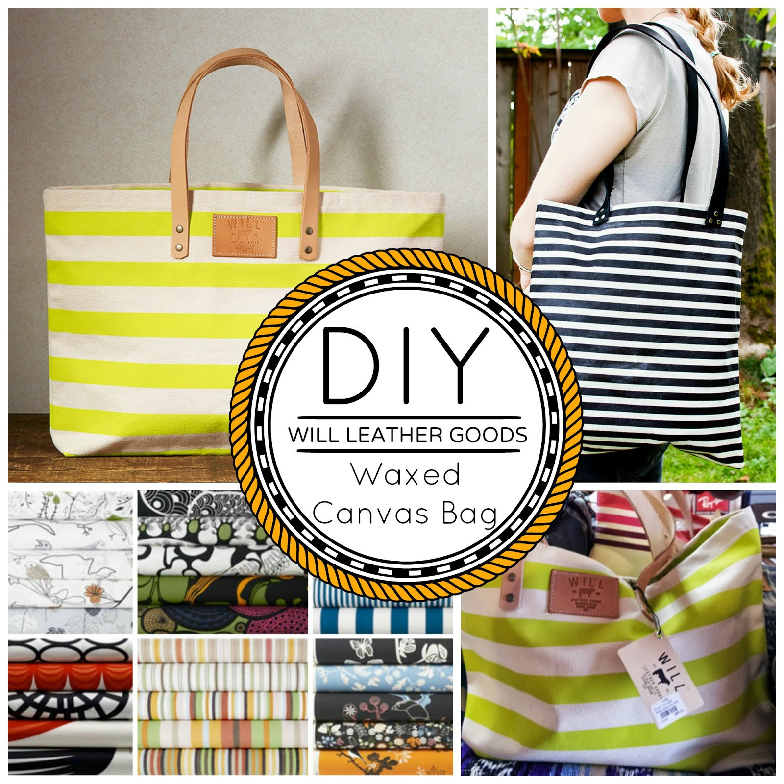 Best ideas about DIY Waxed Canvas
. Save or Pin DIY Waxed Canvas Bag Will Leather Goods Look A Like Now.