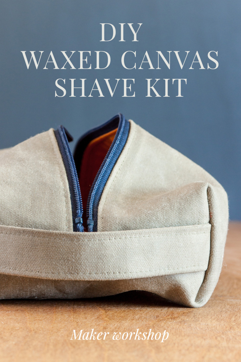 Best ideas about DIY Waxed Canvas
. Save or Pin DIY waxed canvas shave kit workshop for makers – a maker Now.