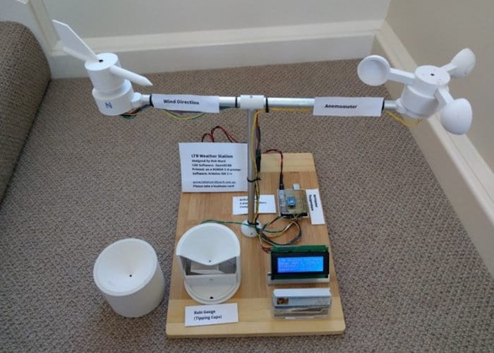 Best ideas about DIY Weather Station
. Save or Pin DIY Weather Station Created Using Arduino And 3D Printing Now.