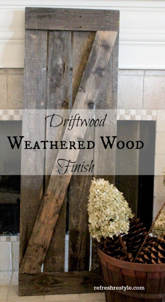 Best ideas about DIY Weathered Wood
. Save or Pin Driftwood Weathered Finish Now.