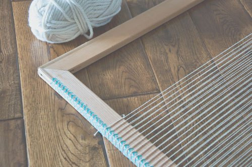 Best ideas about DIY Weaving Loom
. Save or Pin Create Your Own Frame Loom No tools necessary Now.