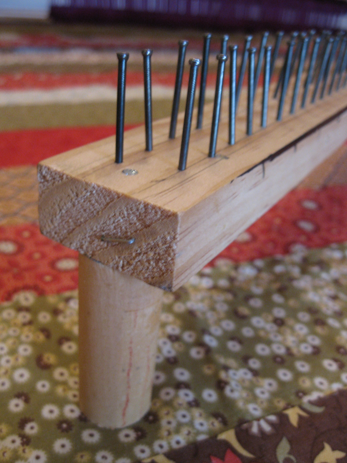 Best ideas about DIY Weaving Loom
. Save or Pin Dawning Dreams Blog DIY Raddle for Weaving Loom Now.