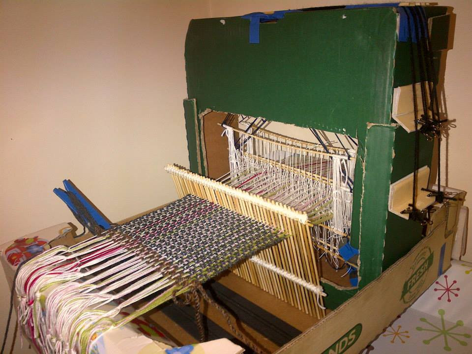 Best ideas about DIY Weaving Loom
. Save or Pin Weaving is for everyone How to build a cardboard and Now.