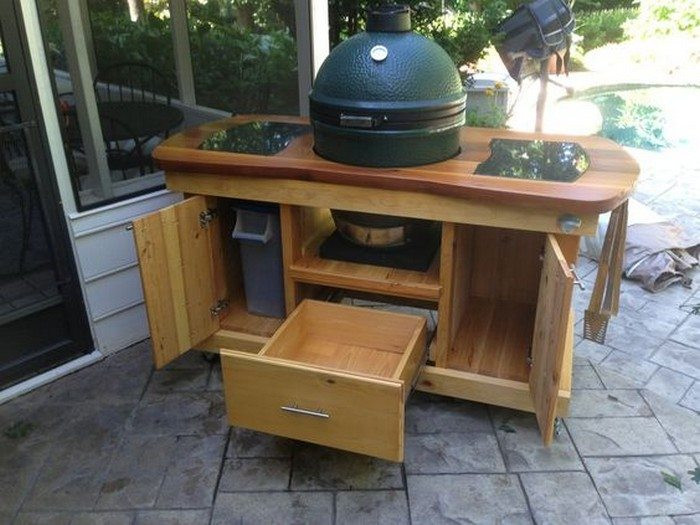 Best ideas about DIY Weber Grill Table
. Save or Pin Build a barbecue grill table Now.