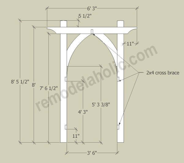 Best ideas about DIY Wedding Arch Plans
. Save or Pin Ve able Garden Arbor DIY Plans Now.