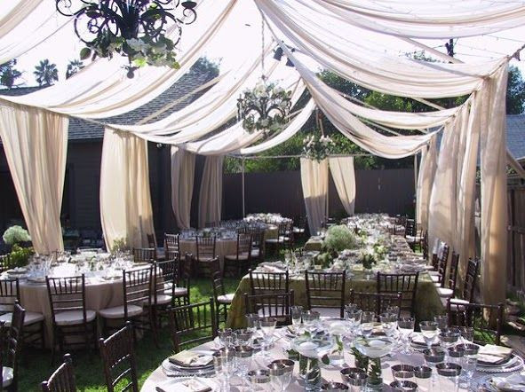 Best ideas about DIY Wedding Canopy
. Save or Pin DIY Wedding Tent using pvc pipes and fabric Now.