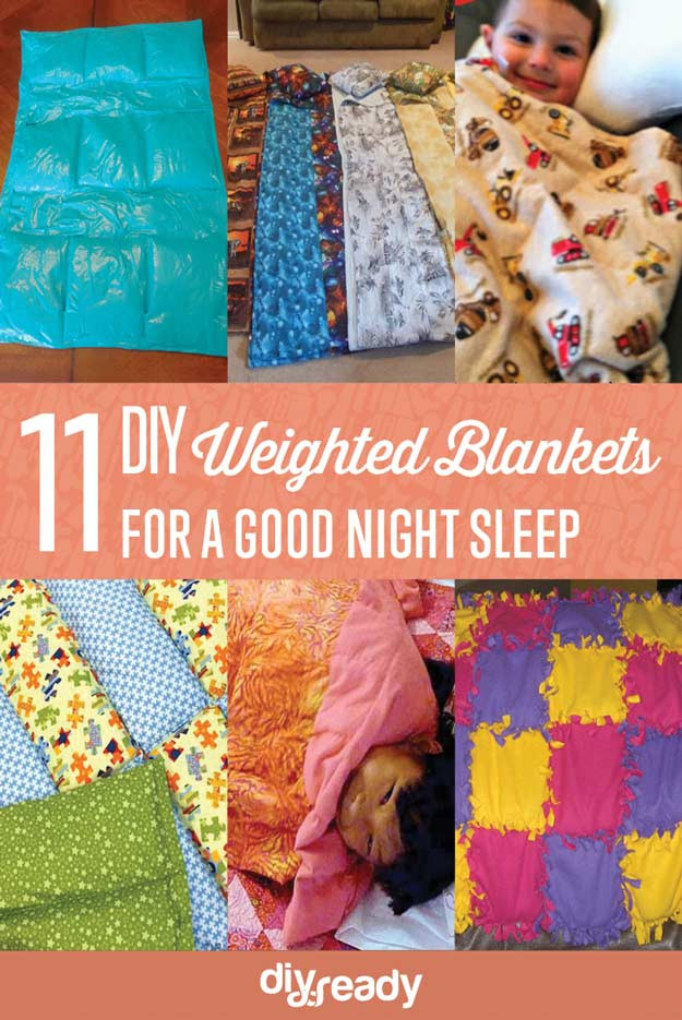 Best ideas about DIY Weighted Blanket No Sew
. Save or Pin DIY Weighted Blanket Ideas DIY Projects Craft Ideas & How Now.