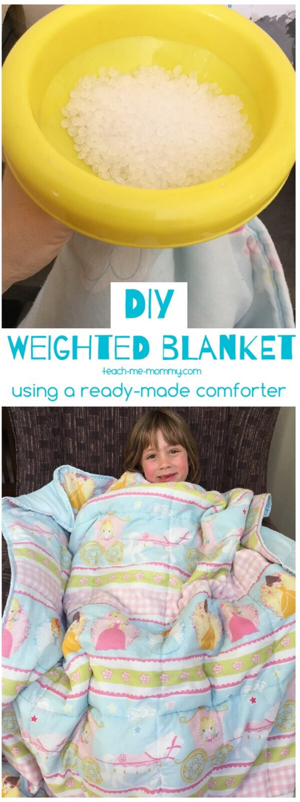 Best ideas about DIY Weighted Blanket No Sew
. Save or Pin DIY Weighted Blanket Teach Me Mommy Now.