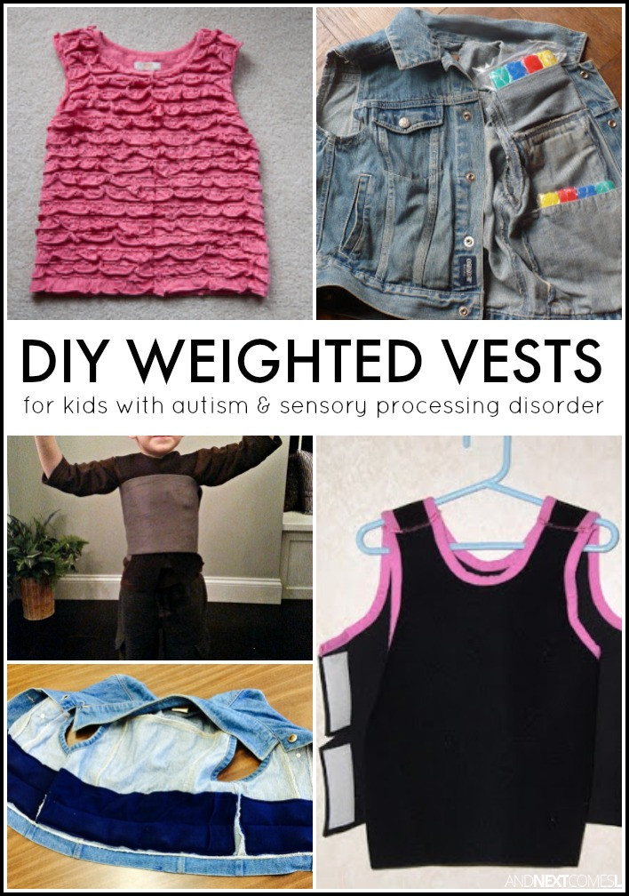 Best ideas about DIY Weighted Vest
. Save or Pin 10 DIY Weighted Vest & Pressure Vest Tutorials Sensory Now.