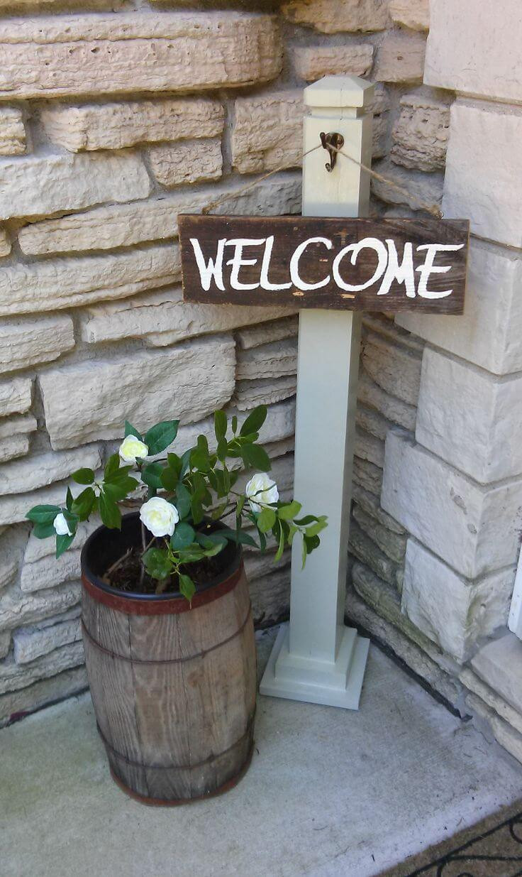 Best ideas about DIY Welcome Sign
. Save or Pin 30 Best Front Porch Sign Designs and DIY Ideas for 2019 Now.