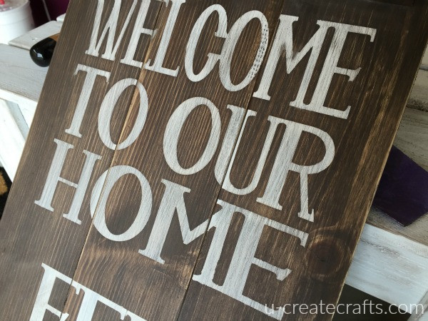 Best ideas about DIY Welcome Sign
. Save or Pin DIY Wel e Sign U Create Now.