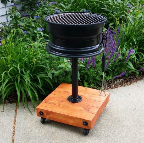 Best ideas about DIY Welding Project
. Save or Pin DIY Tire Rim Griller No Welding Now.
