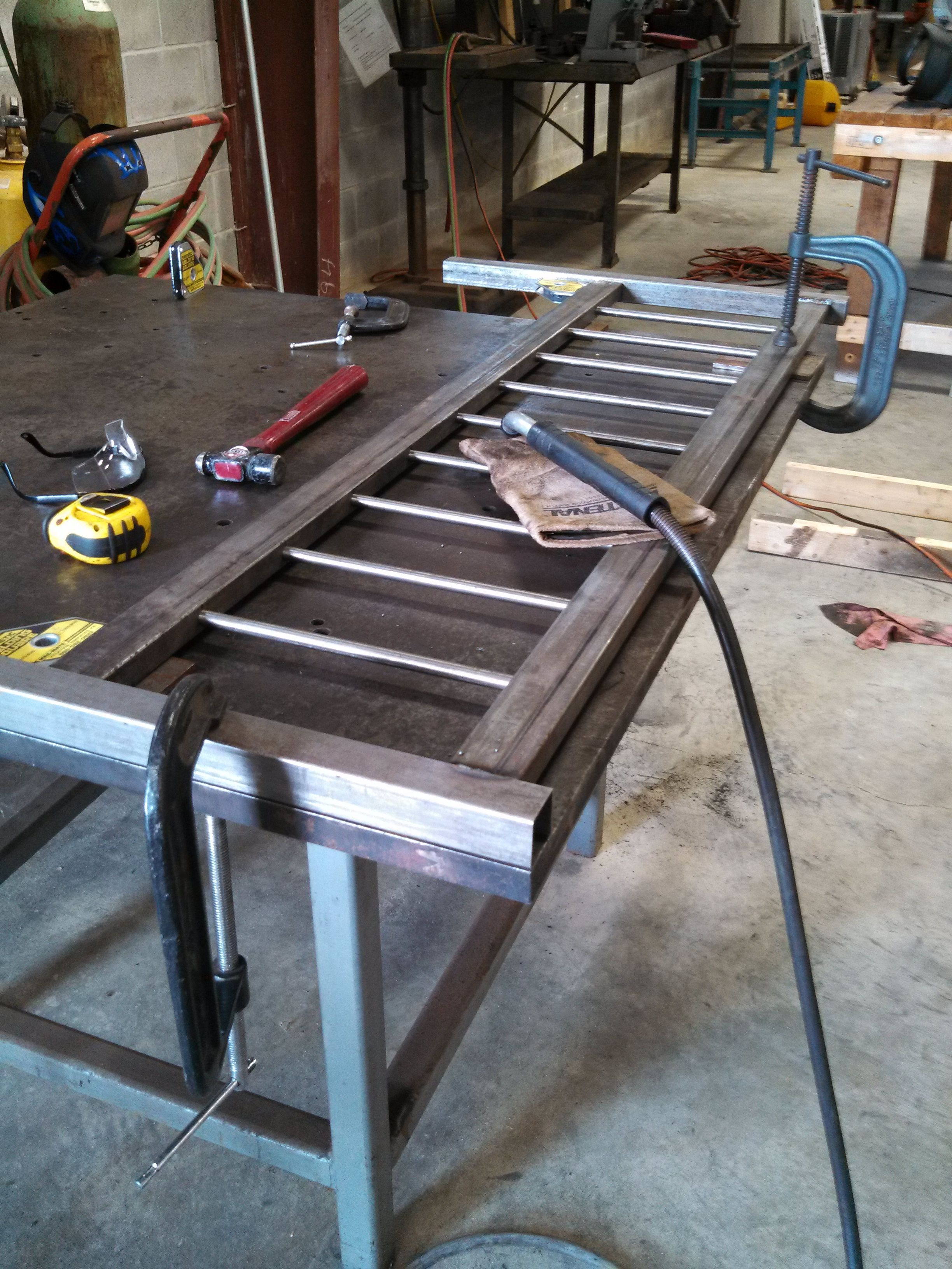 Best ideas about DIY Welding Projects
. Save or Pin Welding up a bed frame Furniture that I made Now.