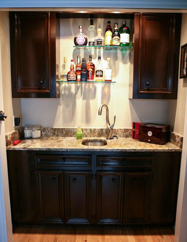 Best ideas about DIY Wet Bar
. Save or Pin Home fice and Wet Bar Makeover by EclecticRecipes Now.