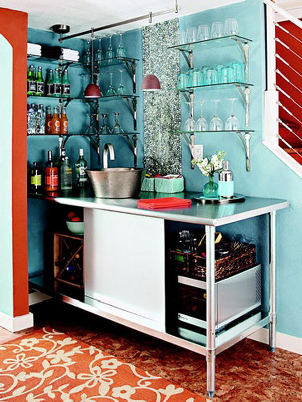 Best ideas about DIY Wet Bar
. Save or Pin 20 Creative Basement Bar Ideas Hative Now.