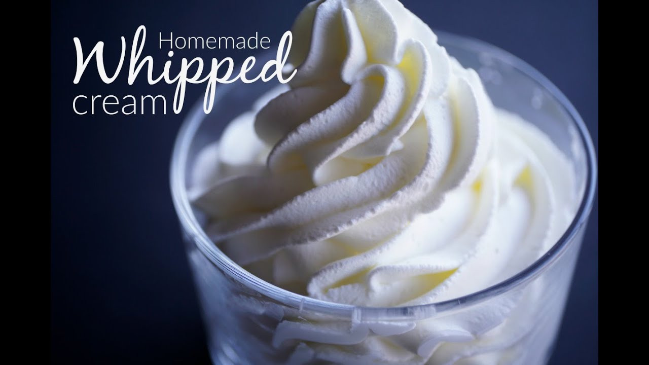 Best ideas about DIY Whipping Cream
. Save or Pin How to Make Homemade Whipped Cream Now.