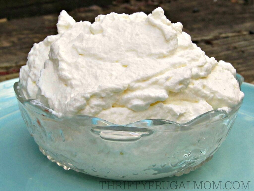 Best ideas about DIY Whipping Cream
. Save or Pin Easy Homemade Whipped Cream homemade Cool Whip Now.