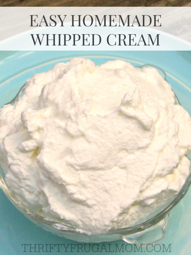 Best ideas about DIY Whipping Cream
. Save or Pin Homemade Whipped Cream Now.