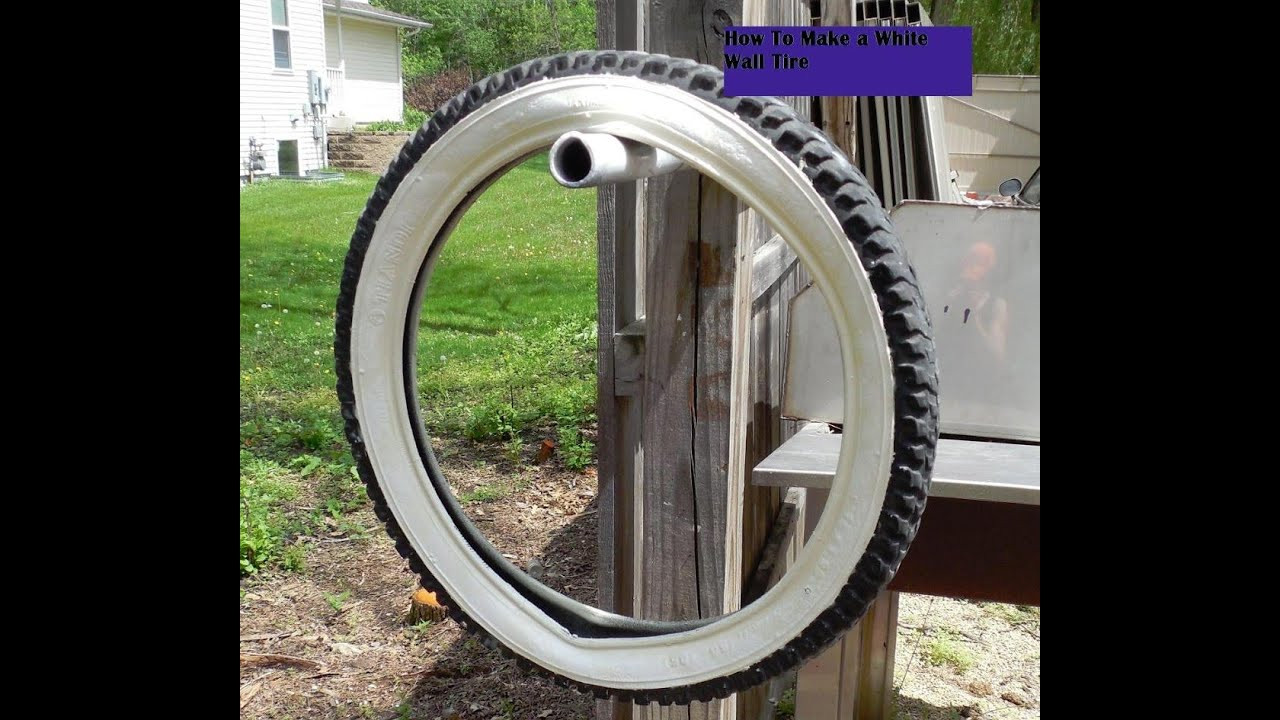 Best ideas about DIY White Wall Tires
. Save or Pin How to Make a Whitewall Tire Now.