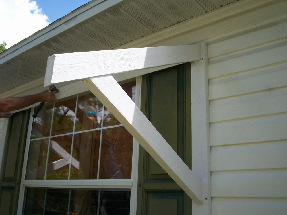 Best ideas about DIY Window Awnings
. Save or Pin Yawning over your Awning DIY Awnings on the Cheap Home Now.