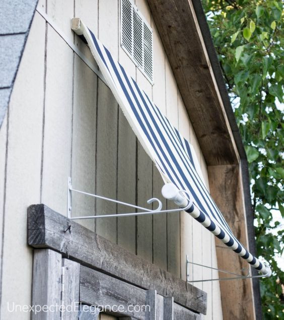 Best ideas about DIY Window Awnings
. Save or Pin DIY Shed Awning Quick and EASY Now.