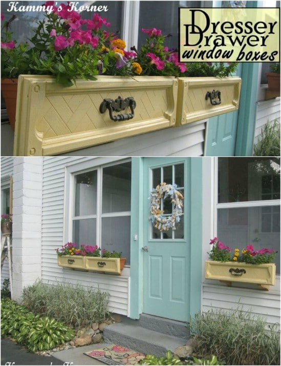 Best ideas about DIY Window Box Planters
. Save or Pin 20 Gorgeous DIY Window Flower Box Planters To Beautify Now.