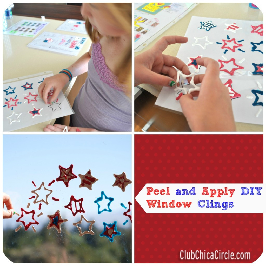 Best ideas about DIY Window Clings
. Save or Pin DIY Patriotic Window Cling Craft Now.