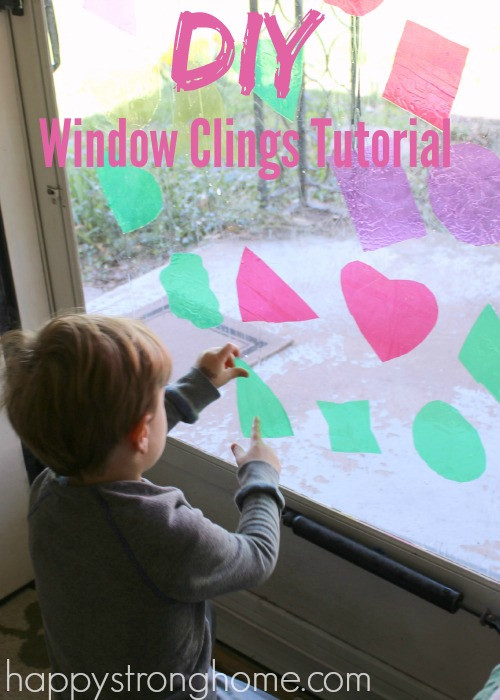 Best ideas about DIY Window Clings
. Save or Pin Kids Craft DIY Window Clings Happy Strong Home Now.