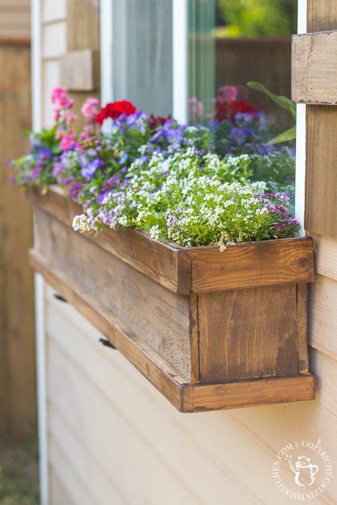 Best ideas about DIY Window Flower Box
. Save or Pin DIY Window Box and Shutters Catz in the Kitchen Now.