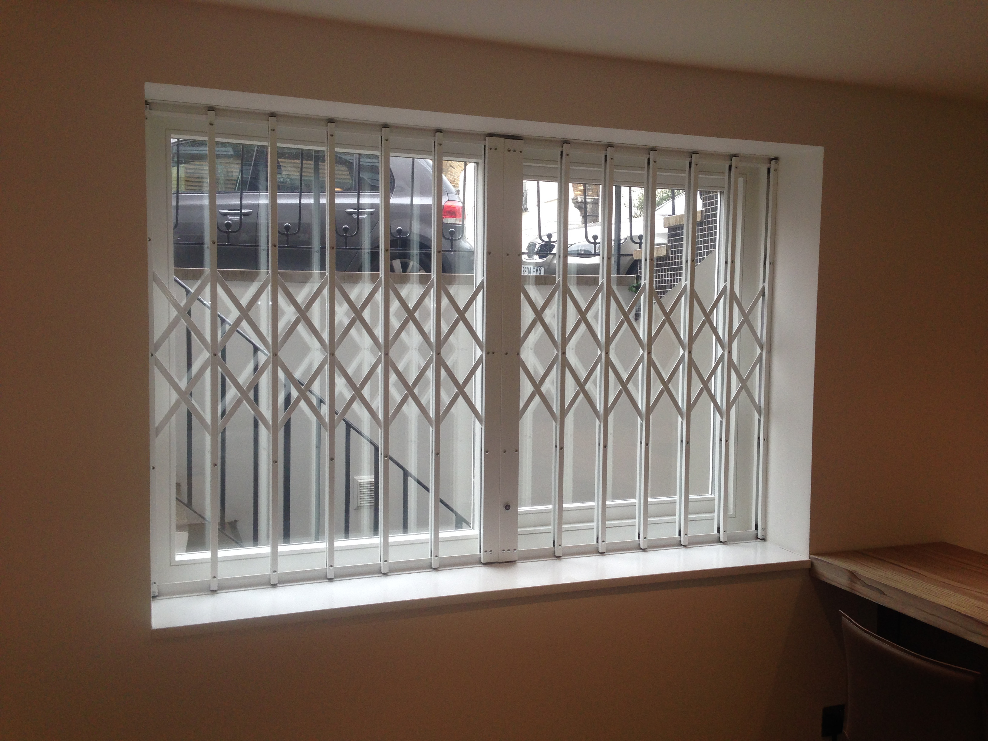 Best ideas about DIY Window Grilles
. Save or Pin security grille protecting window Now.