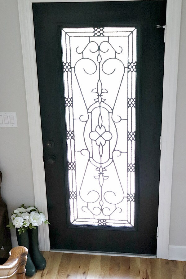 Best ideas about DIY Window Inserts
. Save or Pin Brightening our Entryway for Spring with a DIY Glass Door Now.