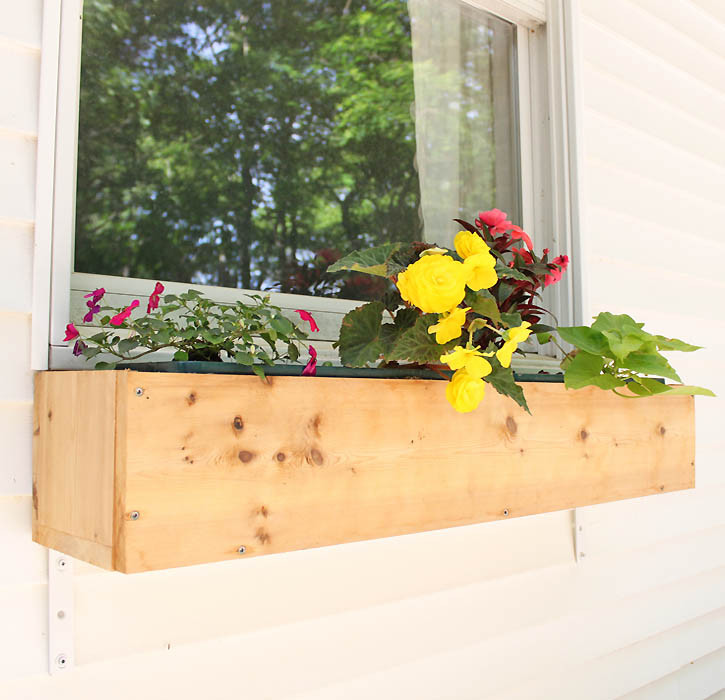 Best ideas about DIY Window Planter Box
. Save or Pin DIY cedar window boxes Gina Michele Now.