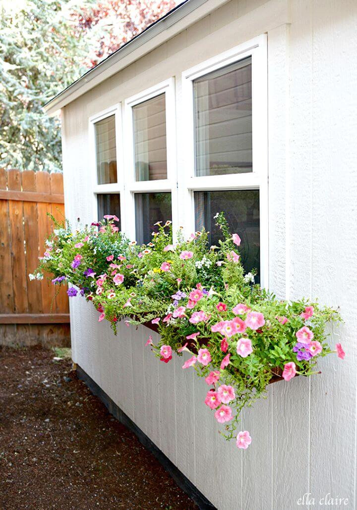 Best ideas about DIY Window Planter Box
. Save or Pin DIY Window Planter Box Ideas 14 Easy Step by Step Plans Now.