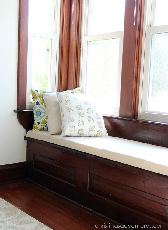 Best ideas about DIY Window Seat
. Save or Pin DIY Window Seat Cushion Christinas Adventures Now.