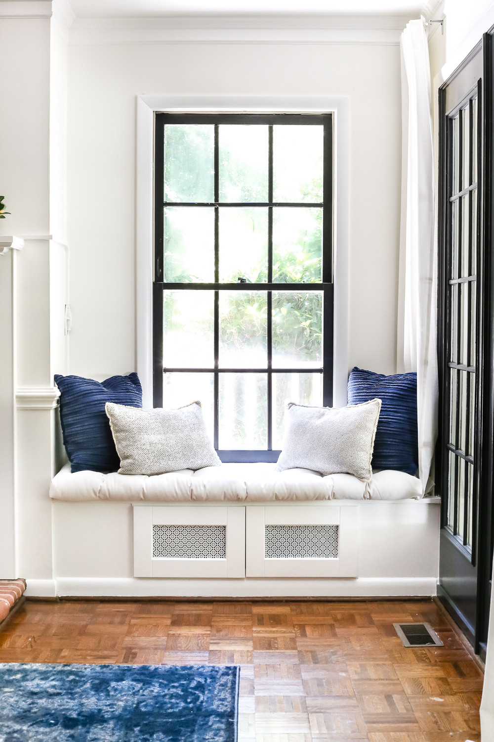 Best ideas about DIY Window Seat
. Save or Pin DIY Window Seat From a Kitchen Cabinet Bless er House Now.