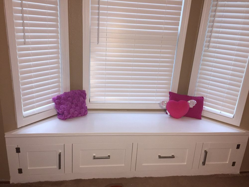 Best ideas about DIY Window Seat With Storage
. Save or Pin DIY Built in Window Seat With Drawer and Cabinet Storage Now.