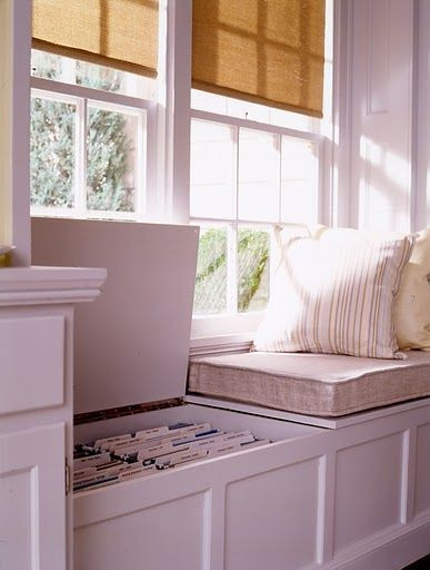 Best ideas about DIY Window Seat With Storage
. Save or Pin DIY Home Projects Laundry room ideas Now.