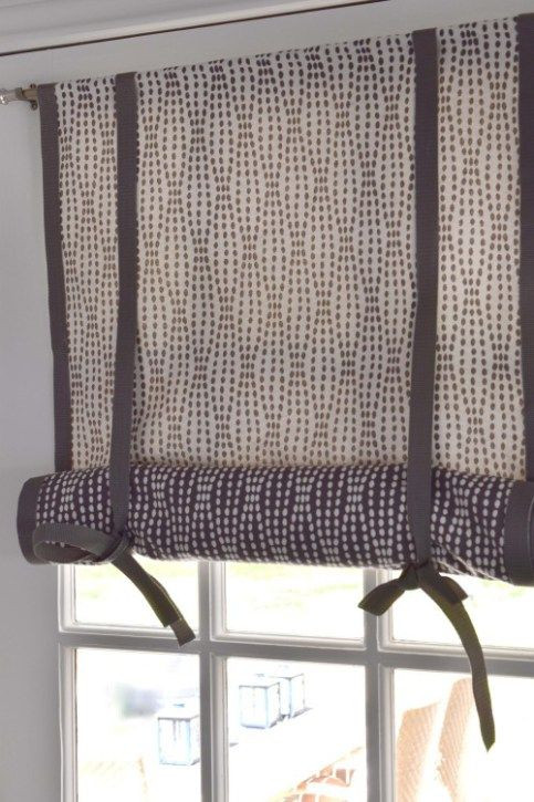 Best ideas about DIY Window Shades
. Save or Pin No Sew Double Sided Roll Up DIY Window Shade Now.