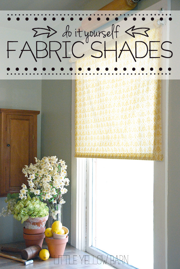 Best ideas about DIY Window Shades
. Save or Pin DIY Fabric Shades Now.