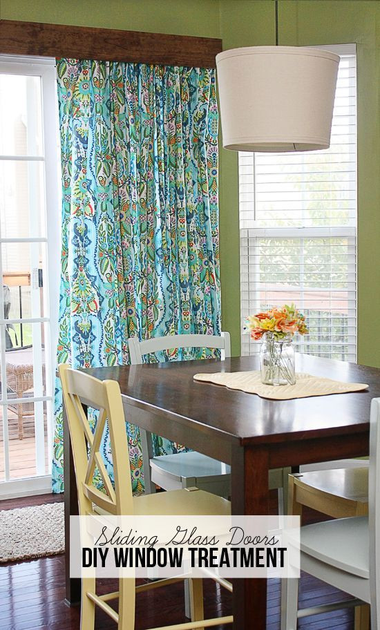Best ideas about DIY Window Treatments
. Save or Pin DIY Window Treatment for Sliding Glass Doors Now.