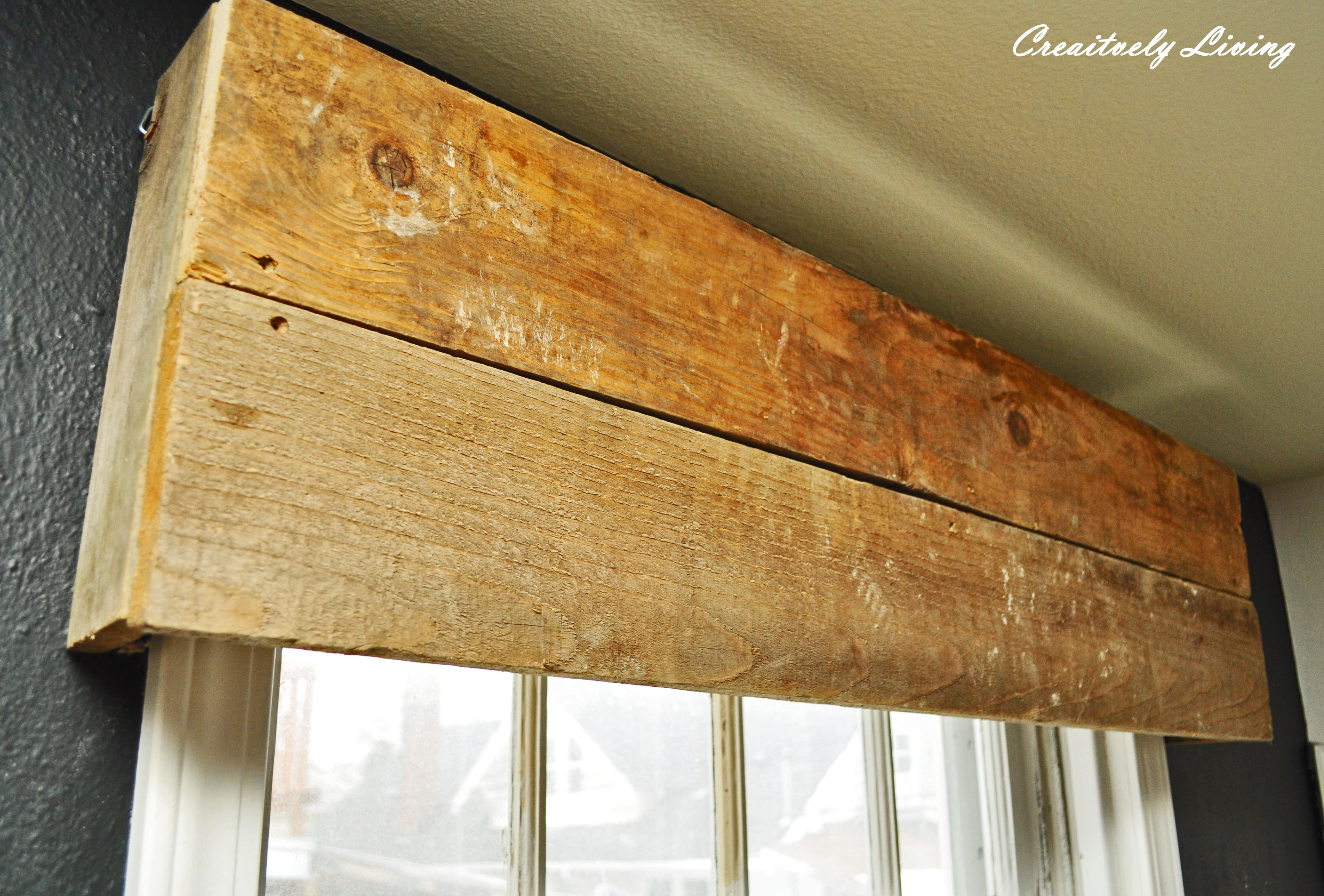 Best ideas about DIY Window Valance
. Save or Pin DIY Rustic Window Valances by Creatively Living Blog Now.