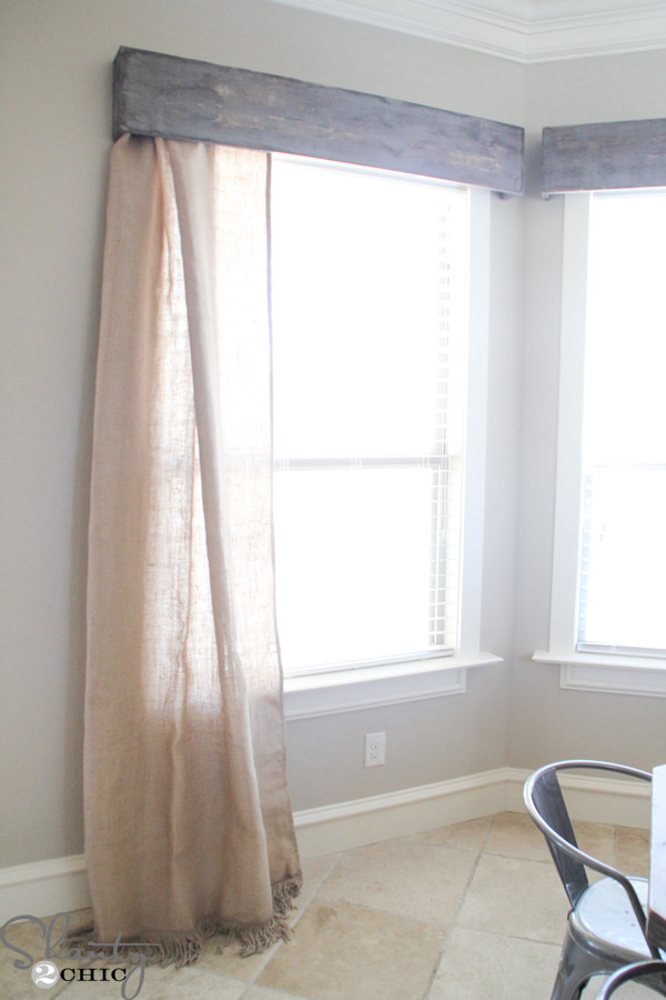 Best ideas about DIY Window Valance
. Save or Pin DIY Wooden Window Cornice Shanty 2 Chic Now.