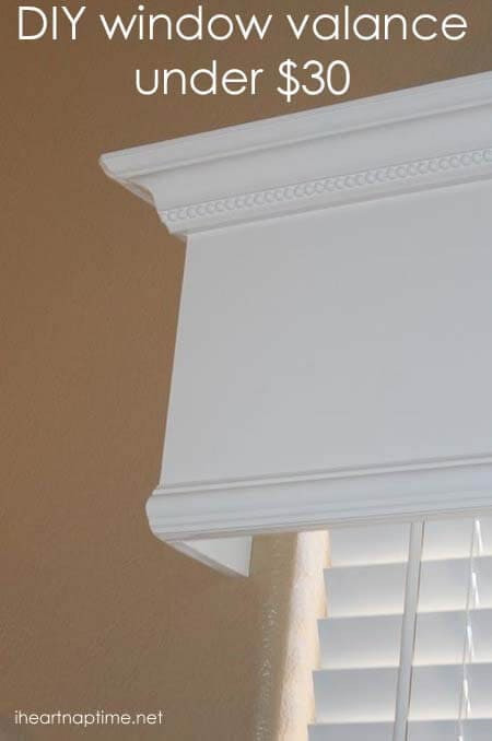 Best ideas about DIY Window Valance
. Save or Pin Tutorial How to make a wood valance window treatment I Now.