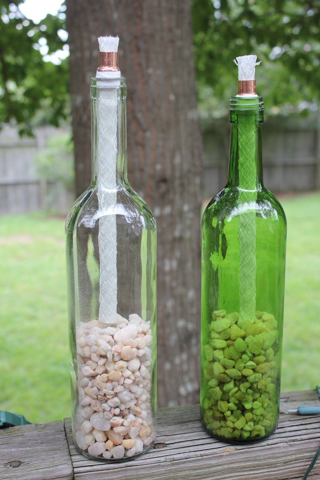 Best ideas about DIY Wine Bottle
. Save or Pin Magnolia & Main DIY Wine Bottle TIki Torches Now.