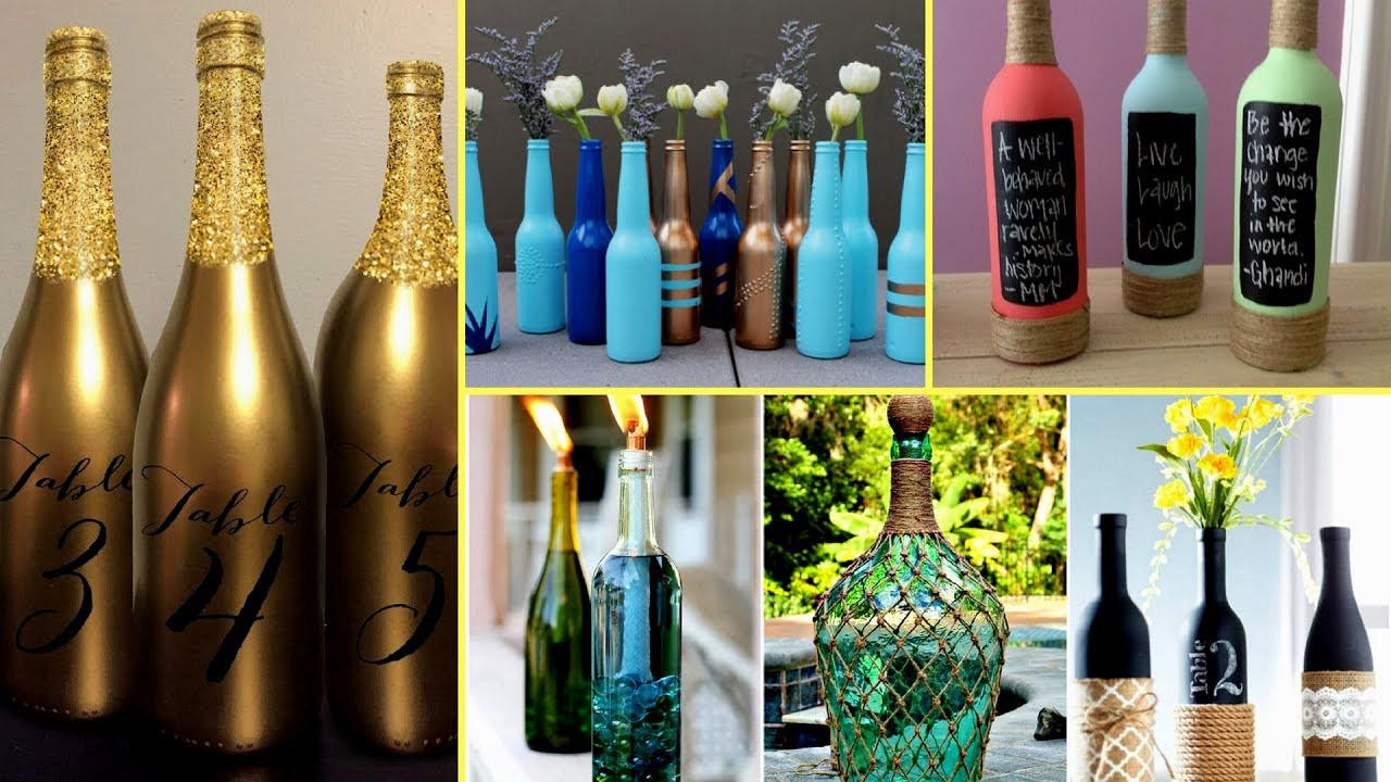 Best ideas about DIY Wine Bottle Decoration
. Save or Pin 30 Beautiful Wine Bottle Decorating Ideas – DIY Recycled Now.
