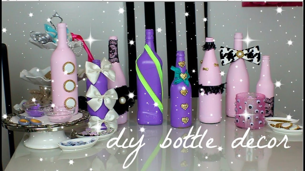 Best ideas about DIY Wine Bottle Decoration
. Save or Pin DIY wine bottle decor Now.