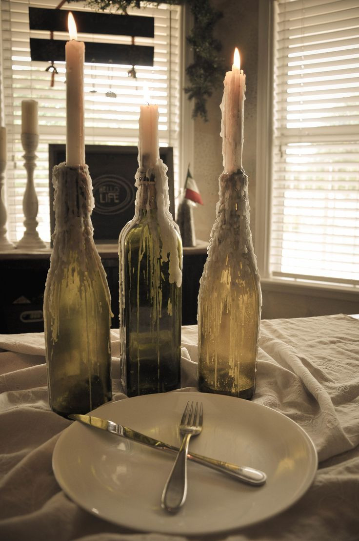 Best ideas about DIY Wine Bottle Holder
. Save or Pin Best 25 Wine bottle candle holder ideas on Pinterest Now.