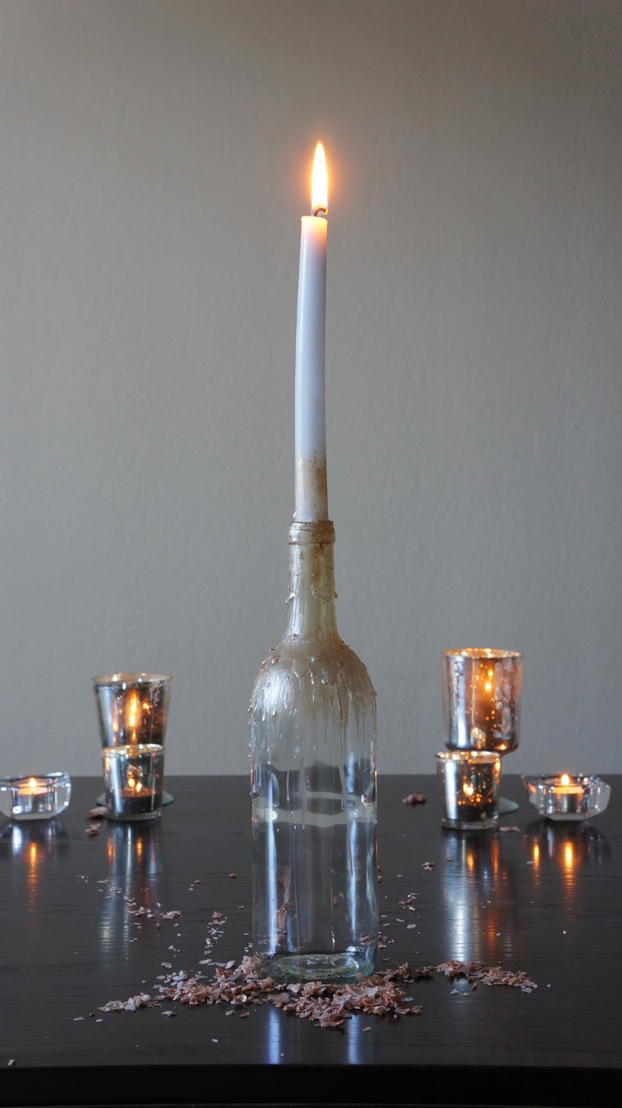 Best ideas about DIY Wine Bottle Holder
. Save or Pin DIY Wine Bottle Candle Holder HARVESTING LOVE EVENTS Now.